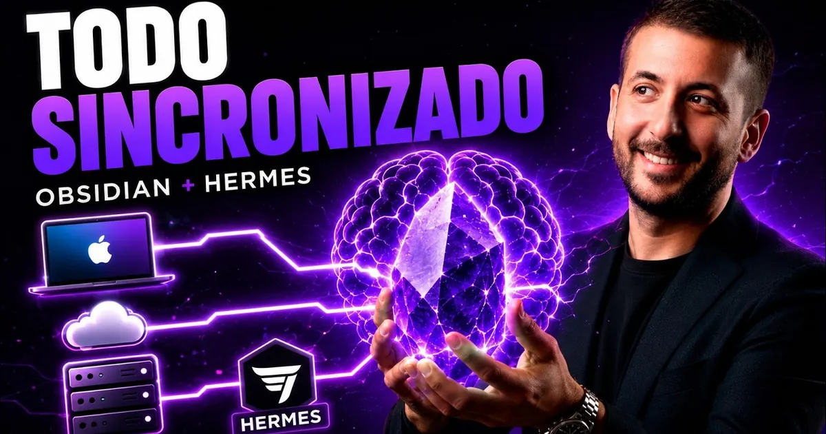 Obsidian + Hermes en VPS: conecta tu memoria paso a paso