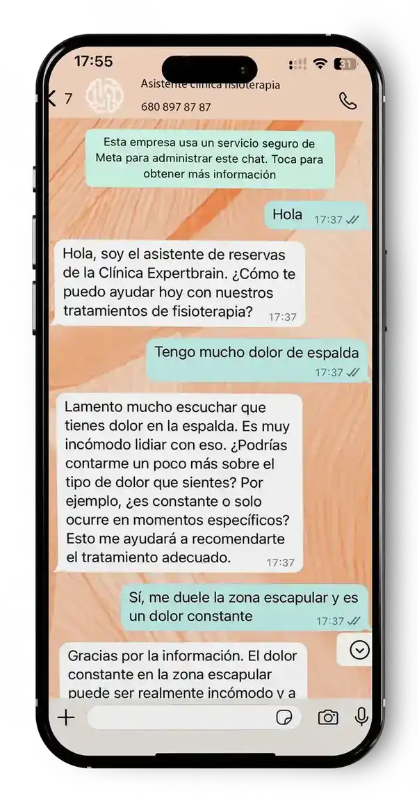 Conversación de ejemplo con Vita