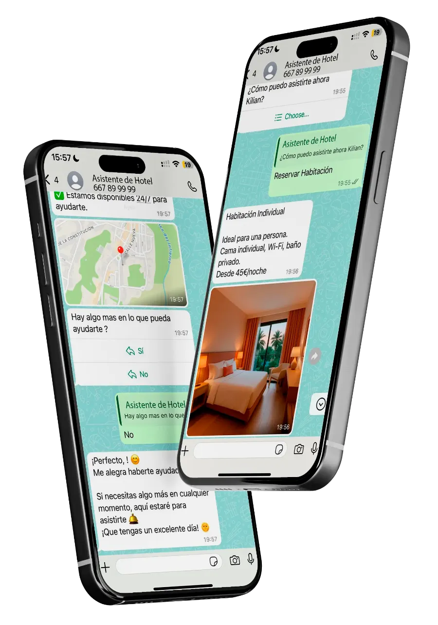 Asistente para hoteles con inteligencia artificial 3